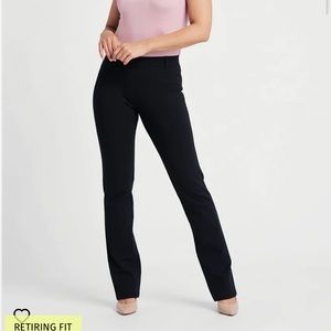 Betabrand Straight-Leg Classic Dress Pant Yoga Pant